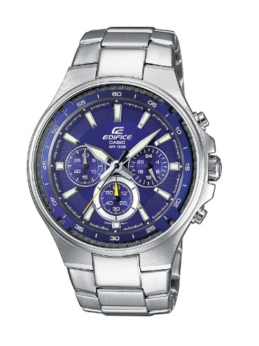 Casio Edifice Herren-Armbanduhr Chronograph Quarz EF-562D-2AVEF