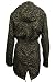 Womens/ Ladies Shower-proof Rain Mac Coat by Brave Soul 'Trance' Leapard Print (Khaki Leopard) 14