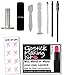 Mix Mend & Make Lipsticks Lip Balm DIY Kit Set - Includes Mould/Mold Tube Tools Instructions (black lipstick tube)
