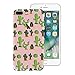 Produktbild SMART LEGEND iPhone7 Plus Weiche Silikon Hülle TPU Bumper Transparent Handyhülle mit Kaktus Muster Durchsichtig Schutzhülle Backcover Crystal Kirstall Clear Etui Ultra Slim Design Glatt Weich Handytasche für iPhone7 Plus Soft Case Silicon Protective Cover Flexible Dünne zurück Schale