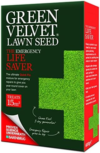 Green Velvet 600g Lawn Seed The Emergency Life Saver