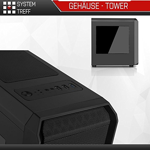 Gaming PC / Multimedia COMPUTER mit 3 Jahren Garantie inkl. Windows 10 Professional 64Bit! – Quad-Core AMD A8-7600 4×3,8GHz Turbo – Radeon HD R7000 mit 4GB HyperMemory 6xCore APU – 16GB DDR3 RAM – 1TB HDD – 24-fach DVD Brenner – USB 3.0 – DVI – HDMI – VGA (A8-7600 16GB 1TB Win 10 Grün) - 3