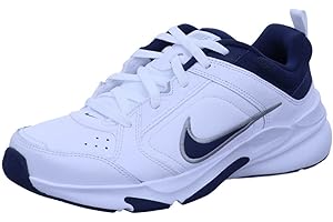 Nike Defy All Day, Zapatillas de Deporte Hombre, Blanco (White/Midnight Navy/Metallic Silver), 44 EU