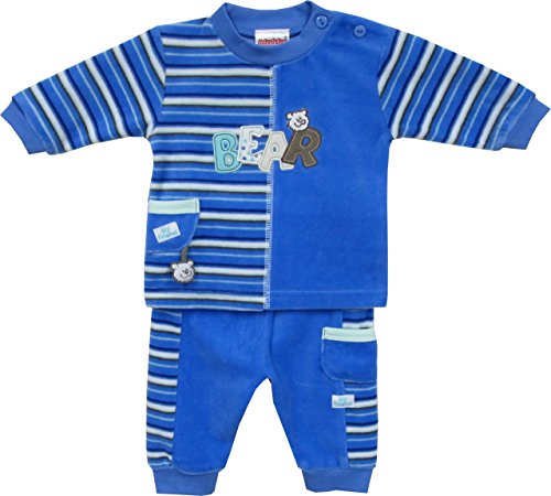 Schnizler Baby Girls' Long Sleeve Tracksuit Blue Blau (original 900) 0-3 Months