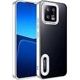 Zore Xiaomi ile uyumlu Mi 13 Kılıf Kamera Korumalı Logo G&ouml;steren Zore Omega Kapak G&uuml;m&uuml;ş