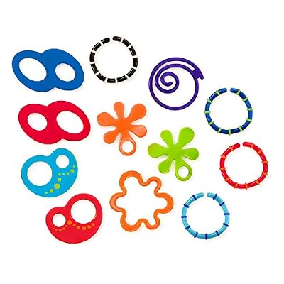 O'ball Oball 12 Anneaux de Dentition Linky Loops