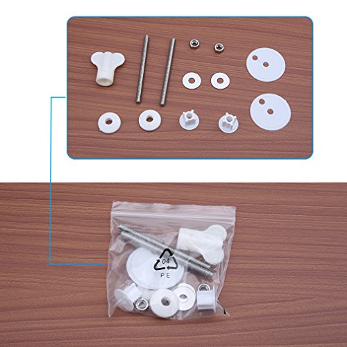 pumice® bequem Klodeckel mit Holzfarbe MDF Toilettenklappen / WC-Sitz,2 Jahren Garantie - 2