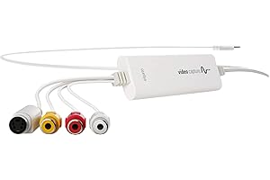 Elgato Video Capture, Digitalizza Video per Mac, PC o iPad, USB 2.0, Bianco