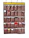 Produktbild Wandorganizer Hängeorganizer hängeaufbewahrung 30 Taschen Tür zurück Aufbewahrungstasche Mehrfachstecker Wand Tür hängenden Beutel Türtasche Mehrschicht-Aufbewahrungstasche für Wohnzimmer Schlafzimmer Badezimmer Kinderzimmer