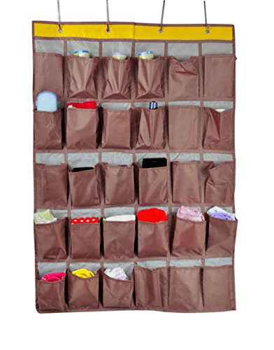 Preisvergleich Produktbild Wandorganizer Hängeorganizer hängeaufbewahrung 30 Taschen Tür zurück Aufbewahrungstasche Mehrfachstecker Wand Tür hängenden Beutel Türtasche Mehrschicht-Aufbewahrungstasche für Wohnzimmer Schlafzimmer Badezimmer Kinderzimmer