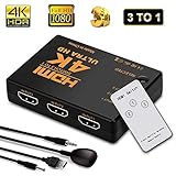 FERNBEDIENUNG - Wechseln Sie einfach zwischen ihren Geräten, mit der Infrarot-Fernbedienung, während Sie bequem auf Ihrem Sofa sitzen oder im Bett liegen.