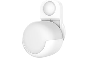 HOLACA Outlet Wandhalterung für Google Nest WLAN-Router (2. Generation), platzsparende Halterung, leicht zu bewegen, Kabelmanagement für Google Nest WLAN-Router ohne Kabelsalat und Schrauben, 1 Stück