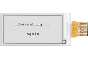 Create idea 1Pc 2.13in 122x250 Schermo LCD Parti Di Riparazione Schermo Etichetta Elettronica Parte Di Ricambio OPM021B1 021E1 Compatibile Con Netatmo NTH01-FR-EC Il Termostato Intelligente