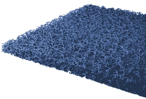 Preisvergleich Produktbild Nomad 68087 Hochflorteppich, PVC; Stärke: 9 mm, Marineblau