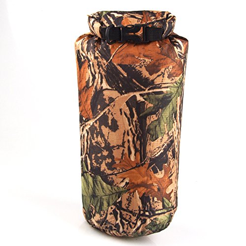 LUCKY STONE Light compatible Waterproof bag 8L outdoor dry bag for hiking, boating,kayaking,skiing