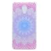 Produktbild Lonchee Wiko Robby (5,5 Zoll) Hülle,Bunte Muster Weich TPU Handy Hülle Durchsichtig Transparent Etui Cover Case Protective Shell Soft Schutzhülle Telefon Kasten für Wiko Robby (5,5 Zoll) – Datura Blumen