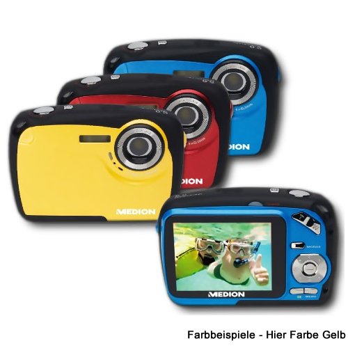 MEDION MD 86216 5MP Digitalkamera S41008 gelb MEDION MD 86216 5MP Digitalkamera S41008 gelb