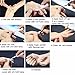 Nail Powder Mirror DANCINGNAIL 12 Colors 12 bottles Magic Mirror Chrome Effect Metallic Powder Set Nail Art Additive Pigment Sliver With 12pcsDual-head Sponge Pen