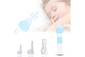 EONDEVO Elektrischer Ohrwähler, Hohe Saugleistung Elektrisches Vakuum Ohrenschmalz Absauggerät Silikon Mit Licht Und 2 weichen Ohrstöpseln Und Usb-Ladekabel Für Babys, Erwachsene