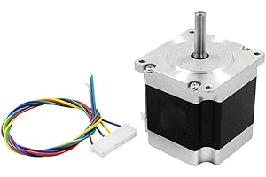 SIMAX3D Nema MX-SM5756S-1, Motore Passo-Passo 23, 57 x 56 mm, 1.8, angolo di passo 2.0 A, 2 fasi, 4 cœurs avec cavo da 1 m, macchina par laser incision, ligne de production MX-SM5756S-1