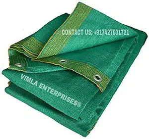 VIMLA ENTERPRISES 2 M x 3 M (6.5 FT x 10 FT) Multipurpose Shade Net/Agro Net/Green Net - 90%