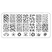 Nail Art DIY, Internet Nail Stamping Image Plate Nail Art Manicure Template 008