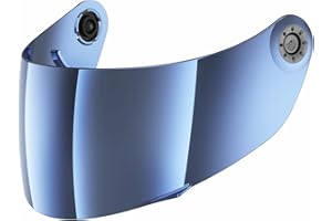 Shark Mixte Vz6030pblu Ecran casque moto, métal bleu, Taille unique EU