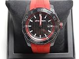 Audi Sport GmbH 3101600801 Original Sport Uhr Dreizeigeruhr Armbanduhr Chronograph, rot