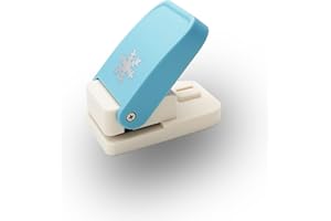 VSREI Snowflake Punch, Super Heavy Paper Punch, Extra Strong Motif Hole Stanzer for Paper up to 500 g/m², Cut out Snowflake dimensions: 2.5 x 2.2 cm