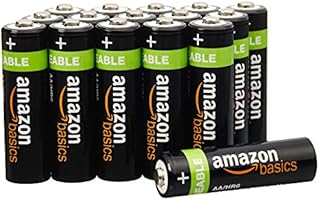 AmazonBasics Vorgeladene Ni-MH AA-Akkus - Akkubatterien, 2000 mAh, 16 Stck (Batterienfolie kann vom Produktfoto abweichen)