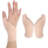 Silicone Thumb Support, Wrist Arthritis Gloves, 2 Pack Silicone Protective Thumb Brace Relieves Carpal Tunnel Pain Tenosynovi