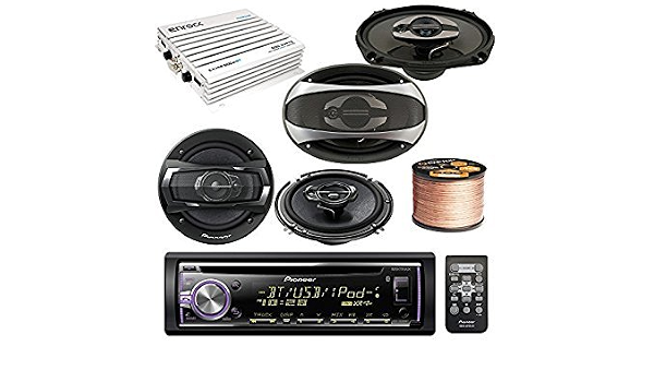 400 Watt Car Audio Amp Complete Car Stereo