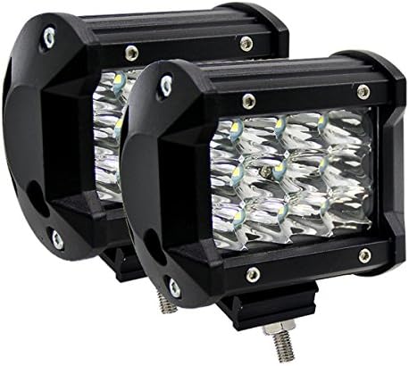 WOWcuAuto LED Spot Light Offroad Town LED Light Bar Spot Beam Fog Lights Waterproof Off Road Cube Work Light for Car Boat UTV Truck ATV SUV Jeep 5 Years Warranty