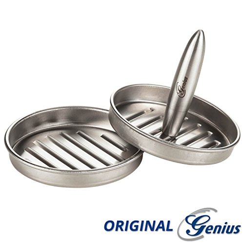 Genius BBQ Burgerpresse | 11 cm Patties | Barbecue Burger-Presse | NEU