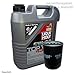 Produktbild LIQUI MOLY Top Tec 4300 5W-30 3741 + HENGST Ölfilter H14W28