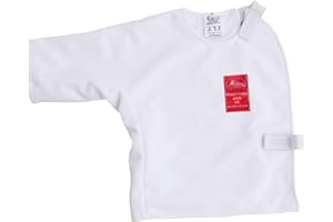 DJJYCTNM Fechtweste, Fechttrainingsausrüstung für Kinder und Erwachsene, Unisex-Unterarmschutz/Fechtplastron (Color : Right Hand, Size : L)