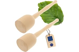HOFMEISTER HOLZWAREN HOFMEISTER® Schiacciapatate, 30 cm, per patate, verdure, frutta e verdura, resistente al calore, antibatterico, antigraffio, resistente in legno di faggio, prodotto in Europa, 30 cm di legno., 30
