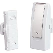 TFA Dostmann 30.3313.02 WeatherHub T - Display Trasmettitore Con Cavo - Senza Batterie - Colore Nero - 3