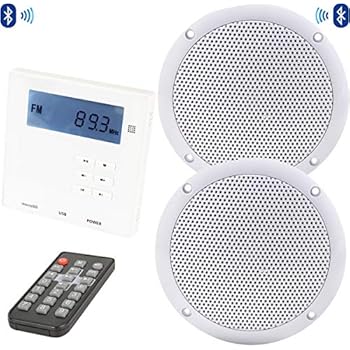 Power Dynamics Ceiling Speakers 60w Wireless Bluetooth Audio