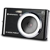 AgfaPhoto DC5500 24MP 8x Zoom Kompakt Dijital Fotoğraf Makinesi