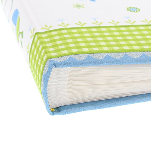 Goldbuch Taufalbum Lovely blau, 25×25 cm, 60 Seiten mit Pergamin, Leinen bedruckt, 24186 - 3