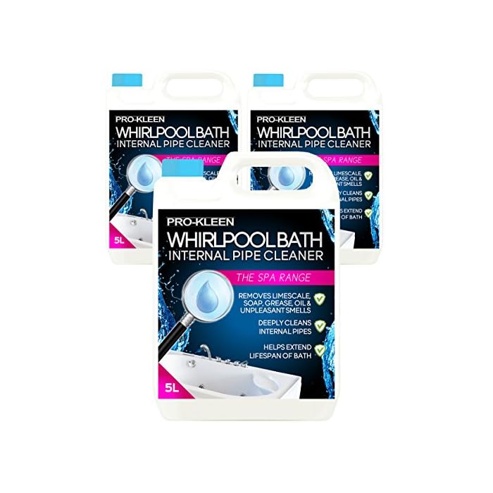 Buy ProKleen Whirlpool & Jacuzzi Bath Internal Pipe Cleaner (15L
