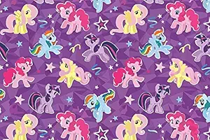 Accuprints pack of 10 | Design Unicorn | Size 20 X 30 inch | Wrapping paper sheets for birthday gift books kids decoration diwali