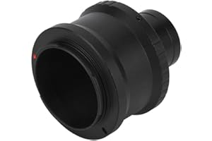 TOPIKY Anillo adaptador de lente T2-NEX, telescopio de aleación de aluminio de montaje T2 de 1.25 pulgadas para anillo adaptador de cámara DSLR de montaje NEX E