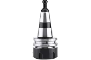 Hilitand ISO30 ER32 Balance Collet Chuck Stainless Steel G2.5 30000RPM CNC Milling Lathe Tool Holder Silver and Black