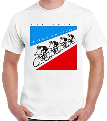 Tour de France - Kraftwerk Mens Music T-Shirt Autobarn (SMALL)