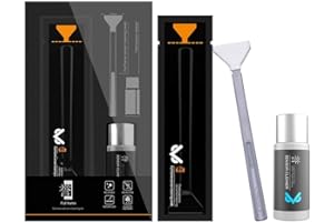 VSGO VS-S03E - Kit di pulizia per fotocamera a telaio completo, 12 pezzi, tampone di pulizia del sensore e detergente da 10 ml per Sony Nikon Canon FF CCD CMOS Clean