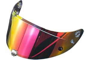 Magent Casque Moto Vision Nocturn - Moto Casque Lentille Bouclier Visière Anti-Ultraviolet Anti-éblouissement, pour HJC RPHA11, RPHA70