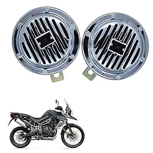 Vagary Bikes Horn Loud Air Horns Motorbike Classic Horns (Set of 2) for Triumph Tiger 800 XCA