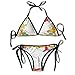 Produktbild Triangle Bikini Swimsuits,Pinata Taco Chili Pepper Sexy Bikini 2 Pieces